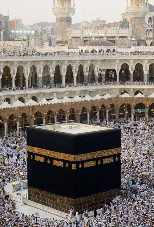 麦加天房图片,伊斯兰圣地之魂的庄严与神秘